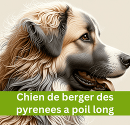 Chien de berger des pyrenees a poil long